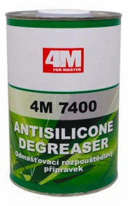 4M 7400 ANTISILIKON 1L–odmašťovací antisilikonový rozpouštědlový přípravek